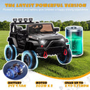 24V Kids Electric Jeep Ride-On Car Toy with 400W Power, Remote Control, and Built-in Music Magic Cars 2
