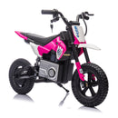 24V Electric Motocross Motorcycle for Kids with 200W Hub Motor and LED Lights Magic Cars 8