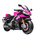 Kids 24V Electric Dirt Motorcycle with 250W Waterproof Motor, 12 mph Speed, Bluetooth and LED Lights Magic Cars 0
