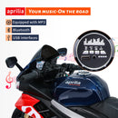 24V Kids Electric Dirt Bike 12mph Blue 250W Motor with Bluetooth Music and LED Lights Magic Cars 4