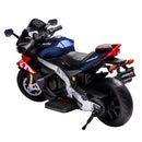 Blue 24V Kids Electric Dirt Bike with Bluetooth Music and LED Lights, 6mph, 2*75W Motor Magic Cars 5