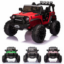 24V Kids Electric Ride-On Truck with Remote Control, 2-Seater, Dual 200W Motors, Built-in Music Magic Cars 11