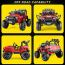 24V Kids Electric Ride-On Truck with Remote Control, 2-Seater, Dual 200W Motors, Built-in Music Magic Cars 24