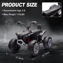 24V Kids Electric 4-Wheeler Ride-On Toy XXL Size ATV Car Magic Cars 2