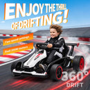 24V Electric Go Kart for Kids Ages 8-12 with Dual 200W Motors and 9Ah Battery for 8MPH Speed and Drifting Fun Magic Cars 1