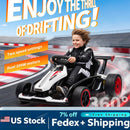 24V Electric Go Kart for Kids Ages 8-12 with Dual 200W Motors and 9Ah Battery for 8MPH Speed and Drifting Fun Magic Cars Variant 0