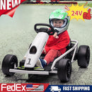 24V 8MPH High-Speed Drifting Go-Kart Ride-On Car for Kids and Teens Magic Cars 0
