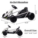 24V 8MPH High-Speed Drifting Go-Kart Ride-On Car for Kids and Teens Magic Cars 2