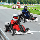 24v Kids Adjustable Audi Go Kart Racing Toy with Horn Magic Cars 1
