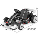 24v Kids Adjustable Audi Go Kart Racing Toy with Horn Magic Cars 3