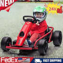 24V Kids Electric Go-Kart Ride-On Drift Car High-Speed Racing Toy Magic Cars Variant 0