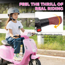 24V Electric Kids Motorcycle with 250W Motor, Speed Range of 3.7-9.9 MPH, 7AH Battery Magic Cars 3
