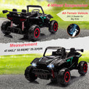 24V Electric Kids Off-Road UTV Ride-On Car 2-Seater with Remote Control Black Magic Cars 5