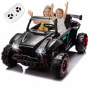24V Electric Kids Off-Road UTV Ride-On Car 2-Seater with Remote Control Black Magic Cars Variant 0