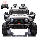 24V Two-Seater Kids Electric Ride-On Car with Battery, LED Lights, and FM Music Player Magic Cars 16