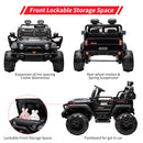 24V Two-Seater Kids Electric Ride-On Car with Battery, LED Lights, and FM Music Player Magic Cars 4
