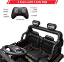 24V Two-Seater Kids Electric Ride-On Car with Battery, LED Lights, and FM Music Player Magic Cars 5