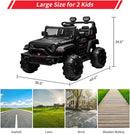 24V Two-Seater Kids Electric Ride-On Car with Battery, LED Lights, and FM Music Player Magic Cars 8