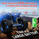 24V Electric Kids Ride-On 4-Wheeler ATV Quad with 2 Seats and Battery Magic Cars 10