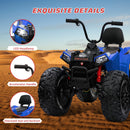 24V Electric Kids Ride-On 4-Wheeler ATV Quad with 2 Seats and Battery Magic Cars 11