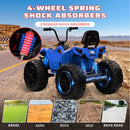 24V Electric Kids Ride-On 4-Wheeler ATV Quad with 2 Seats and Battery Magic Cars 3
