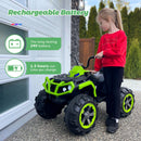 24V Kids Ride-On ATV 4-Wheeler Quad Car with Low & High Speeds 4-6 mph MP3 and LED Lights Magic Cars 1