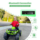 24V Kids Ride-On ATV 4-Wheeler Quad Car with Low & High Speeds 4-6 mph MP3 and LED Lights Magic Cars 2