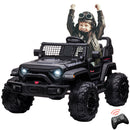 24V Kids 2-Seater Electric Ride-On Jeep Truck with Remote Control Magic Cars 5
