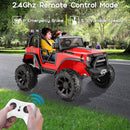 24V Kids Electric Ride-On Truck with Bluetooth, 2-Seater, Dual 200W Motors, Remote Control Magic Cars 2