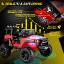 24V Kids Electric Ride-On Truck with Bluetooth, 2-Seater, Dual 200W Motors, Remote Control Magic Cars 7