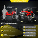 24V 2-Seater Kids Electric Ride-On Truck 400W with Bluetooth and Remote Control Magic Cars 9