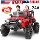 24V 2-Seater Kids Electric Ride-On Truck 400W with Bluetooth and Remote Control Magic Cars 10