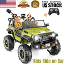 24V 2-Seater Kids Electric Ride-On Truck with 400W Motor Bluetooth and Remote Control Magic Cars 12