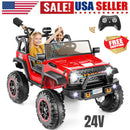 24V 2-Seater Kids Electric Ride-On Truck with 400W Motor Bluetooth and Remote Control Magic Cars 13