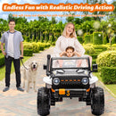 24V Kids Electric Ride-On Truck with 2 Seats, Remote Control, and Bluetooth Magic Cars 5
