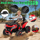 24V Electric Red 4WD ATV Ride-On Toy Car for Kids with Remote Control Magic Cars 2