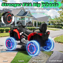 24V Electric Red 4WD ATV Ride-On Toy Car for Kids with Remote Control Magic Cars 4