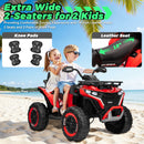 24V Electric Red 4WD ATV Ride-On Toy Car for Kids with Remote Control Magic Cars 6