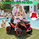 24V Electric Red 4WD ATV Ride-On Toy Car for Kids with Remote Control Magic Cars 7