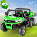 24V Kids Electric 4WD Ride-On Dump Truck with Remote Control and 2-Seater Design Magic Cars 13