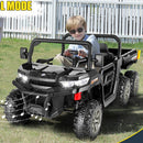 24V Kids Electric 4WD Ride-On Dump Truck with Remote Control and 2-Seater Design Magic Cars 28