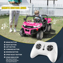 24V Electric 4WD Kids Ride-On Dump Truck with Remote Control and 2-Seater Design Magic Cars 6