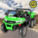 24V Electric 2-Seater Kids Ride-On Dump Truck with Remote Control Toy Magic Cars 26