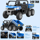 24V Electric Kids Ride-On 4WD Dump Truck with Remote Control, MP3, Power Wheels, 2-Seater Magic Cars Variant 0