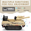 24V Electric Kids Ride-On Tank Car with Remote Control and 360 Degree Spin Magic Cars 10