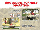 24V Electric Kids Ride-On Tank Car with Remote Control and 360 Degree Spin Magic Cars 13