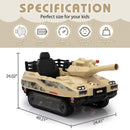 24V Electric Kids Ride-On Tank Car with Remote Control and 360 Degree Spin Magic Cars 9