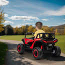 24V Kids Electric Ride-On Jeep Truck Toy with Remote Control Magic Cars 15