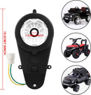 24V 30000RPM Electric Motor Gearbox Set for Kids Ride-On Cars, 2 Pieces Magic Cars 3