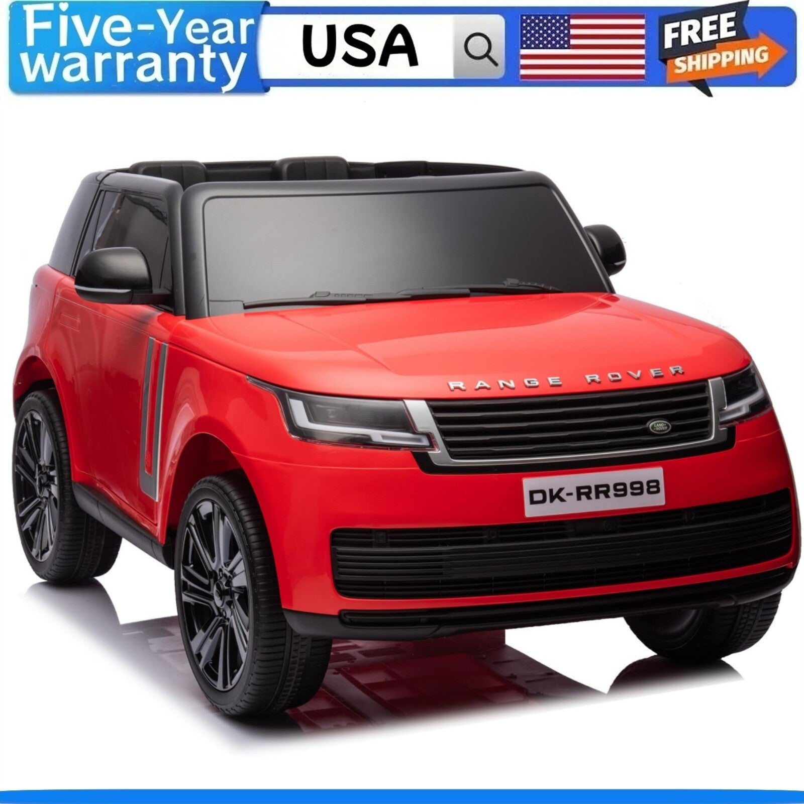 ☑️24V Kids Ride On Car Licensed Land Rover Electric Car for Kids W ...